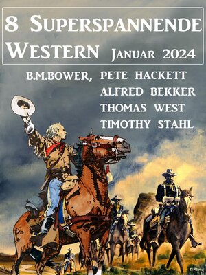 cover image of 8 Superspannende Western Januar 2024